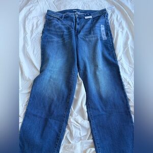 Old Navy Wow Loose Dark Blue Relaxed Jeans